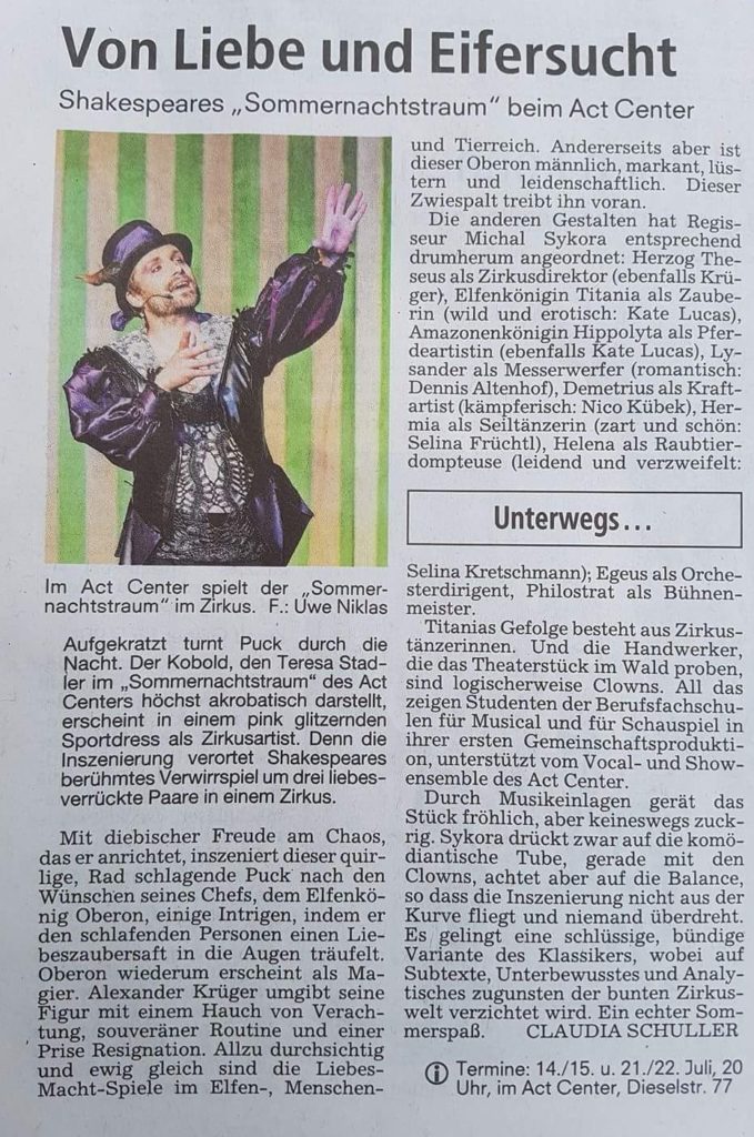 Presse Sommernachtstraum